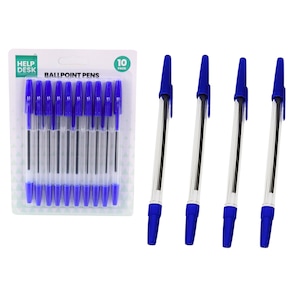 Set pixuri LEAN 10 bucati, albastru, 1 mm, 15,5cm