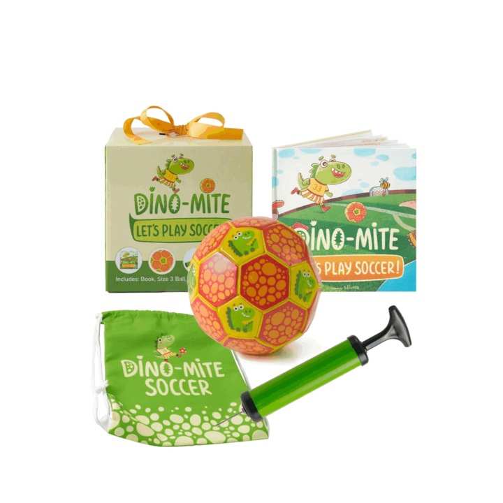 Set Dino-Mite: Introducerea Micutilor in Minunata Lume a Fotbalului