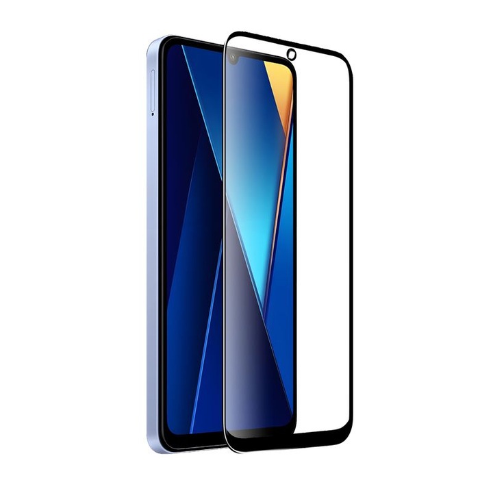 Mobile Origin EasyGlass üvegfólia kompatibilis Xiaomi Poco C65 / Redmi 13C Black