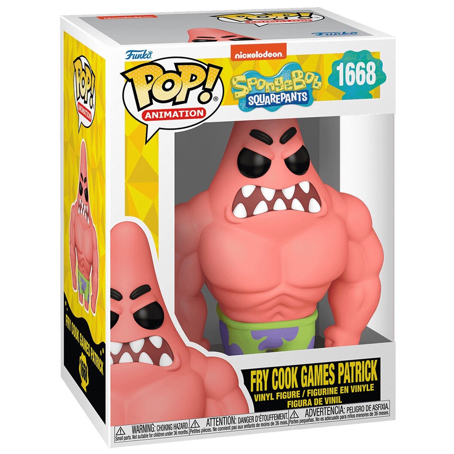 Figurina Funko POP! Animation: SpongeBob SquarePants - Fry Cook Games ...