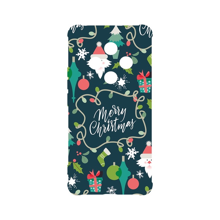 BestCase Anti Shock 1.5MM telefontok, kompatibilis modell Xiaomi Redmi 14C, Merry Christmas, Air Cushion Technology, AS 6