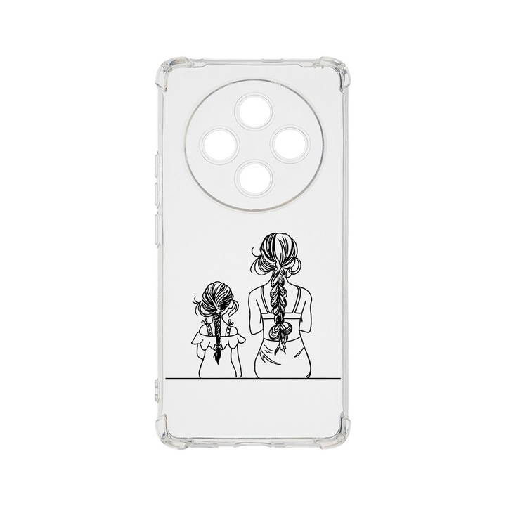 BestCase Anti Shock 1.5MM telefontok, kompatibilis modell Xiaomi Redmi 14C, Mom And Daughter, Air Cushion Technology, AS 1048