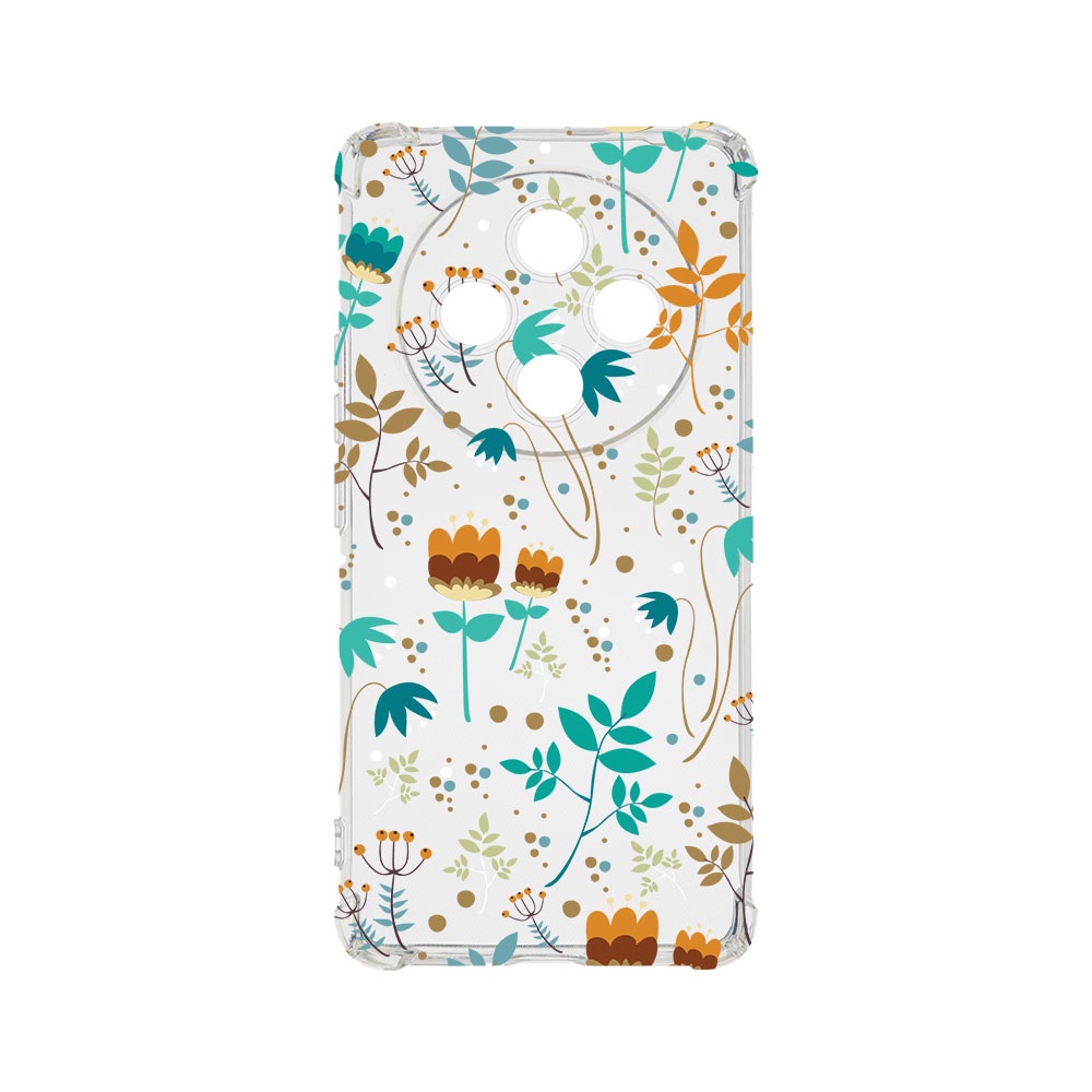 BestCase Anti Shock 1.5MM telefontok, kompatibilis modell Xiaomi Redmi 14C, Spring Flowers, Air Cushion Technology, AS 28