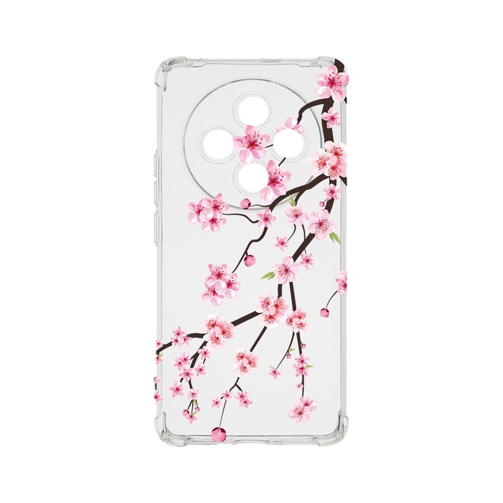 BestCase Anti Shock 1.5MM telefontok, kompatibilis modell Xiaomi Redmi 14C, Japan Cherry tree, Air Cushion Technology, AS 1475
