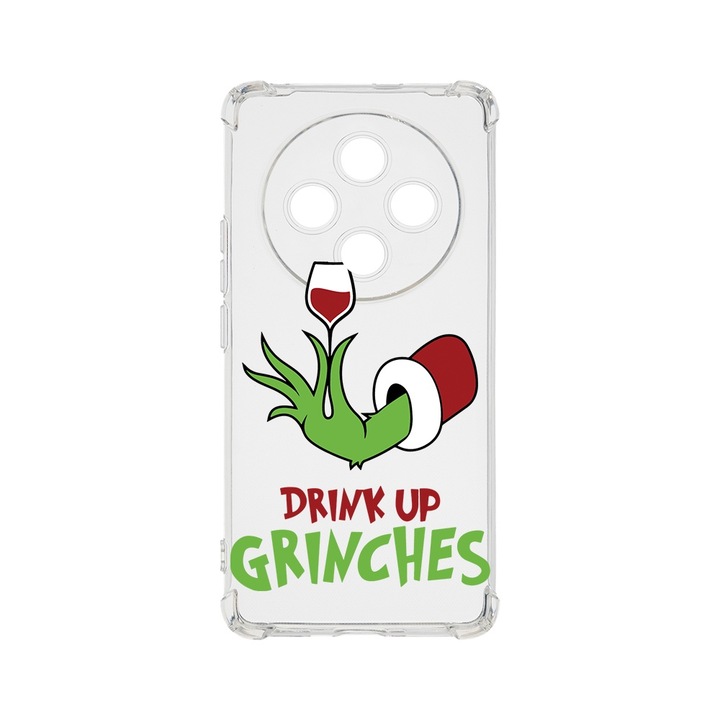 BestCase Anti Shock 1.5MM telefontok, kompatibilis modell Xiaomi Redmi 14C, Grinches - Drink Up, Air Cushion Technology, AS 1604