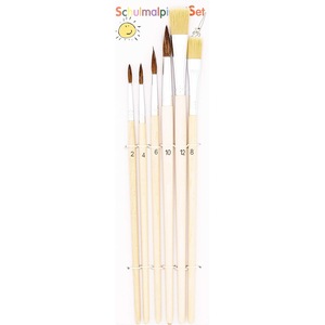 Acuarele, pensule si blocuri de desen