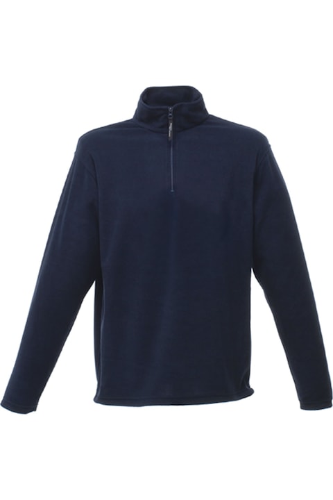 Regatta gyapjú felső férfiaknak mikrocipzárral, sötét sötétkék, Sötétkék