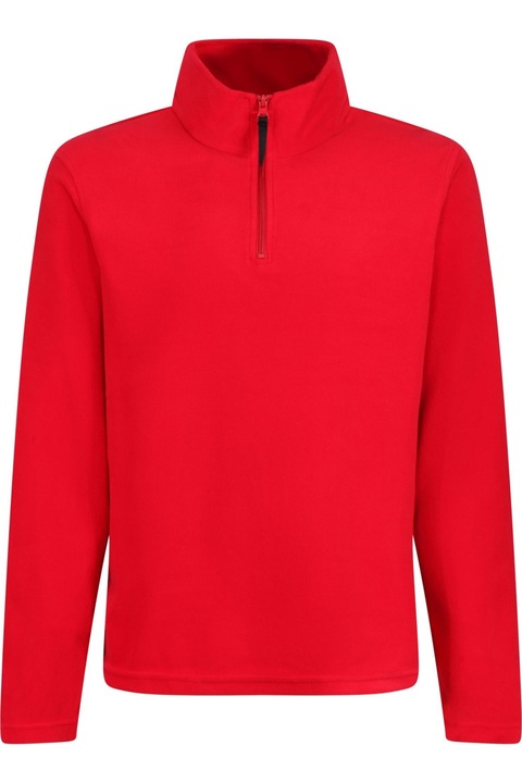 Regatta gyapjú felső férfiaknak mikrocipzárral, klasszikus piros, Piros