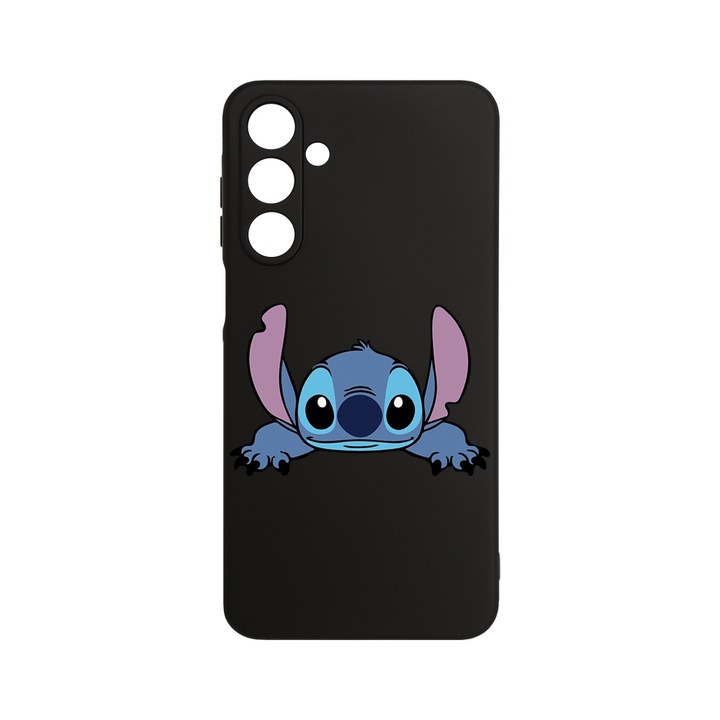 Husa pentru Samsung Galaxy A16, BestCase® Slim Premium Silicon 1.2MM, Stitch, Microfibra in interior, Antisoc, Protectie camera si ecran, PB 1611