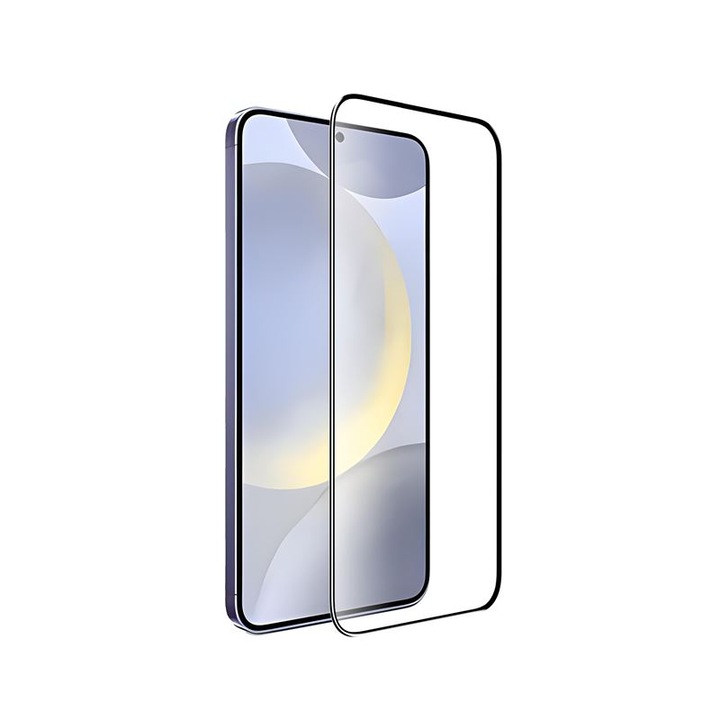 Mobile Origin EasyGlass üvegfólia kompatibilis a Samsung Galaxy S24 Black készülékkel