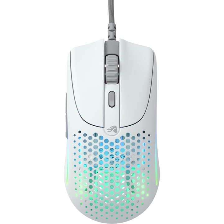 Геймърска мишка Glorious Model O 2, Бял, USB