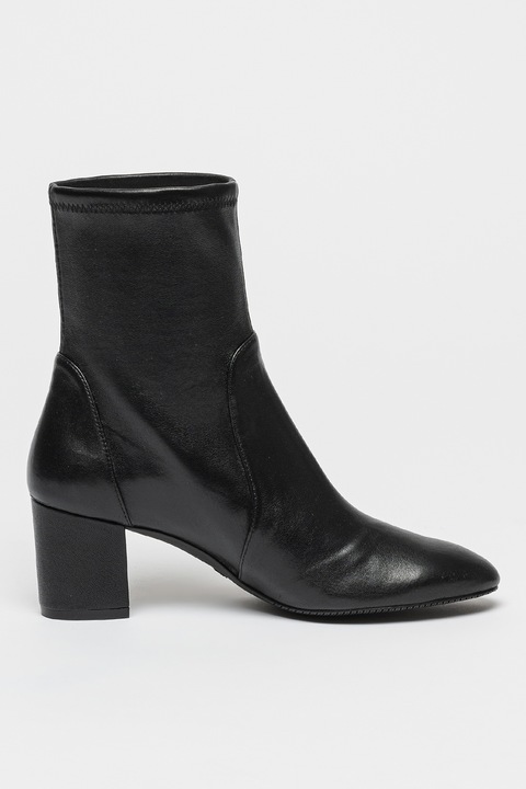 STUART WEITZMAN, Botine de piele Yuliana 60, Negru