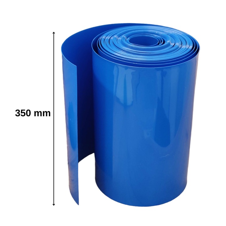 Tub PVC Termocontractabil 350 mm pentru Acumulatori
