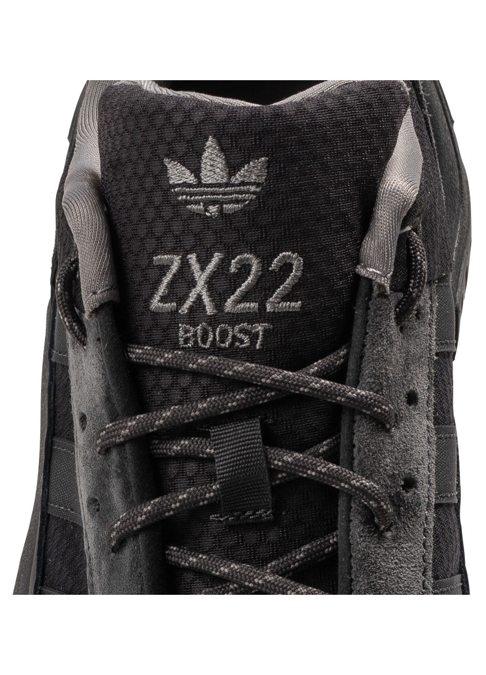 Tenisi barbati Adidas ZX 22 BOOST, negru, piele naturala, sistem