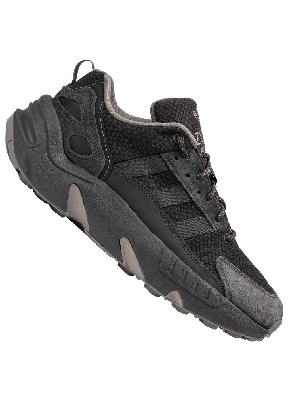 Tenisi barbati Adidas ZX 22 BOOST, negru, piele naturala, sistem
