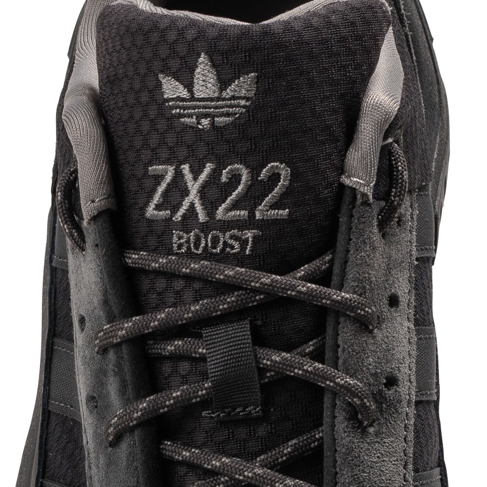 闇 Tenisi barbati Adidas ZX 22 BOOST, negru, piele naturala, sistem