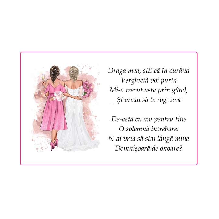 Magnet "Domnisoara de Onoare"