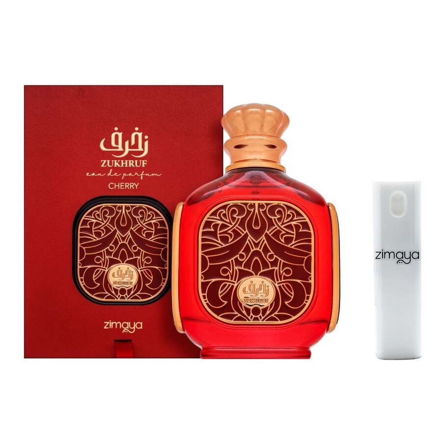 Set Apa de parfum Zimaya Zukhruf Cherry unisex 100 ml cu Kit
