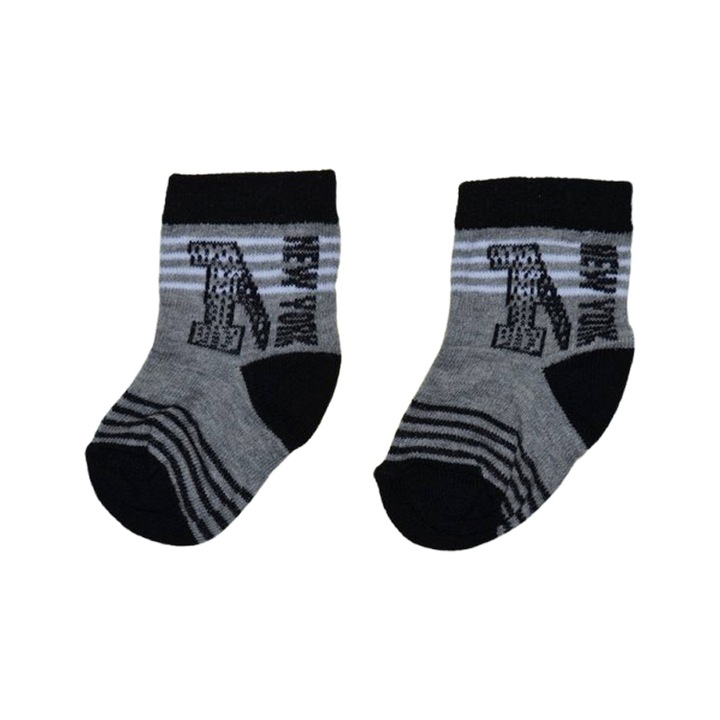 Sosete pentru baieti, Mini Junior, SSTMJ-25G, Gri 113925