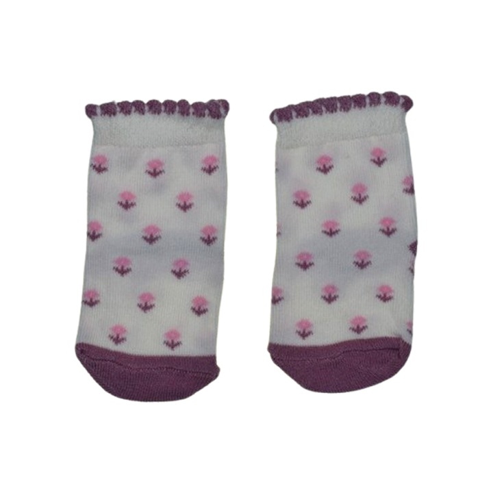 Csúszásmentes zokni lányoknak, Mini Junior, SSTMJ-28C, Krém 113985