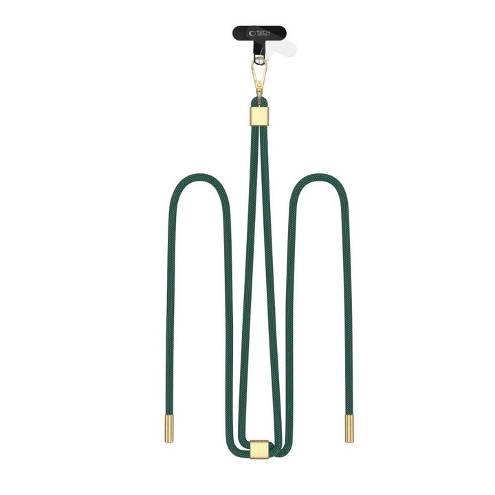 Шнур за калъфи TECH-PROTECT C2S Rope Crossbody, Adjustable, Green