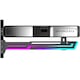 Suport video card ajustabil, Basesailor, RGB, negru, 50mm