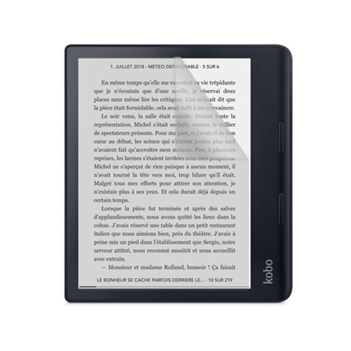 Подобно на хартия фолио за Kobo Sage 8 (N778), COMANDO E-book Reader Mat Protect, Regenerable, Clarity 99%, Anti-Reflection, Предотвратява пръстови отпечатъци и прах, Anti-Shock, Устойчивост на надраскване, Висока чувствителност, Лесно нанасяне