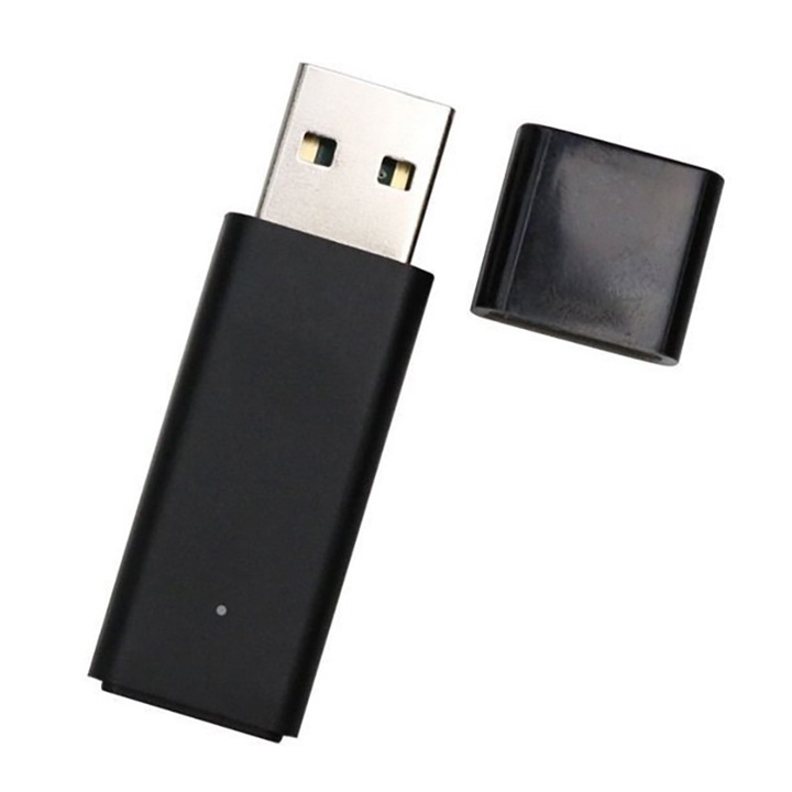 Xbox vezeték nélküli adapter, Xbox vezeték nélküli adapter PC-hez Windows 10/8/8.1/7, vezeték nélküli vezérlőadapter, amely kompatibilis az Xbox One-nal, Xbox One X|S, Elite|Elite Series 2, Xbox Series X|S kontroller, fekete