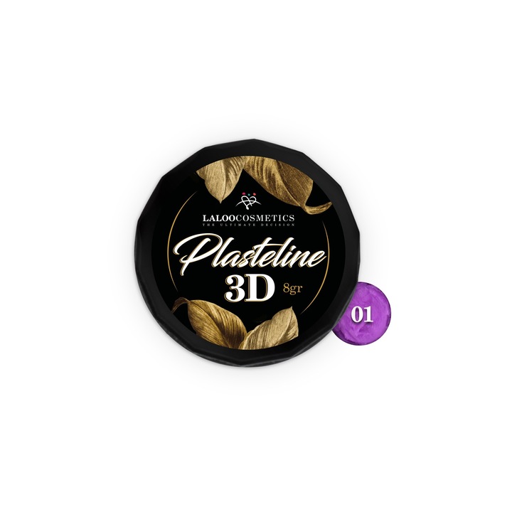 Plastelina 3D No.01 Mov 8g Laloo