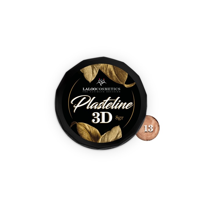Plastelina 3D No.13 Maro deschis 8g Laloo