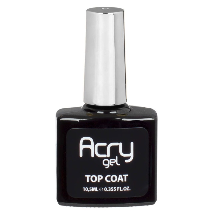Acrygel Nail Top Coat, Űrtartalom 10,5 ml