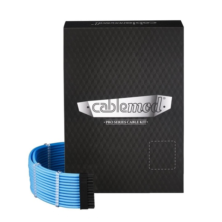 Cablu de alimentare intern CableMod, albastru, 180x260x65mm, 1.1kg
