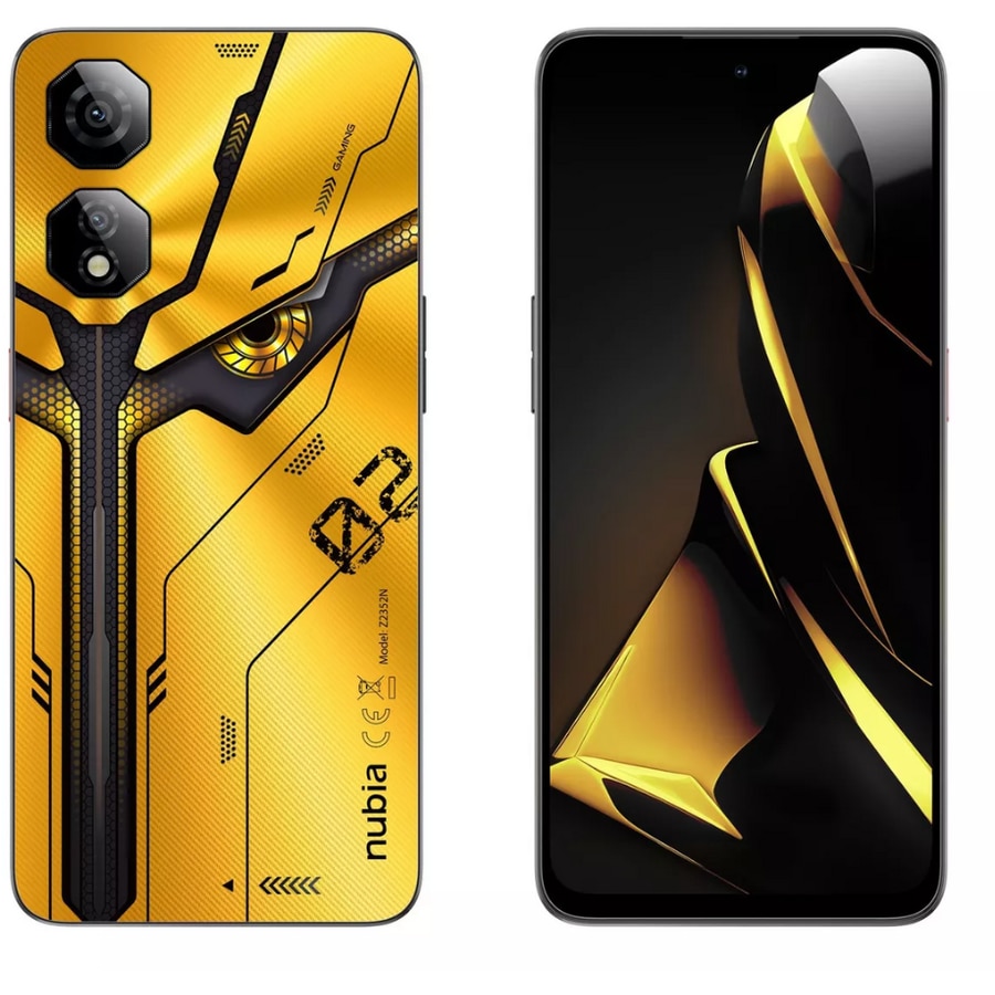 Telefon mobil ZTE Nubia NEO 2, Dual SIM, 256GB, 8GB RAM, 5G, Galben