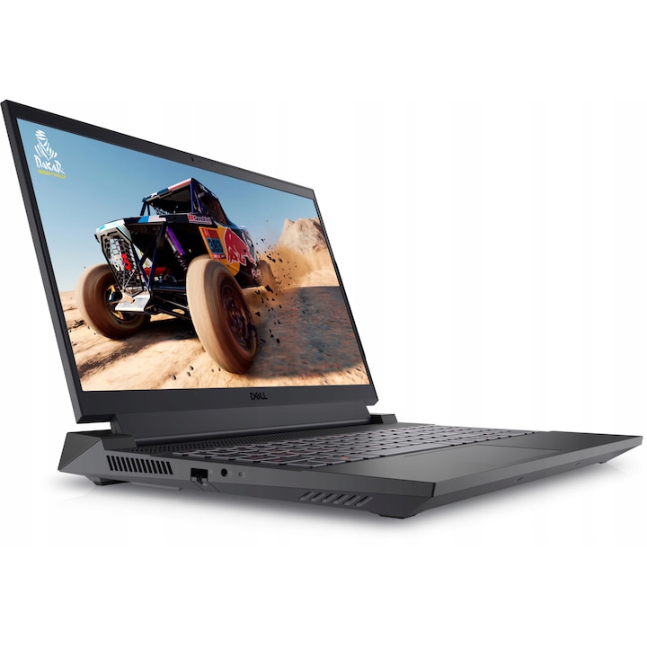 Dell Gaming G15 5530 laptop, 15,6" FHD, Intel Core i7-13650HX, 16 GB RAM, 1 TB SSD, NVIDIA GeForce RTX 4060, 120 Hz, Windows 11 Home, Nemzetközi billentyűzet, fekete