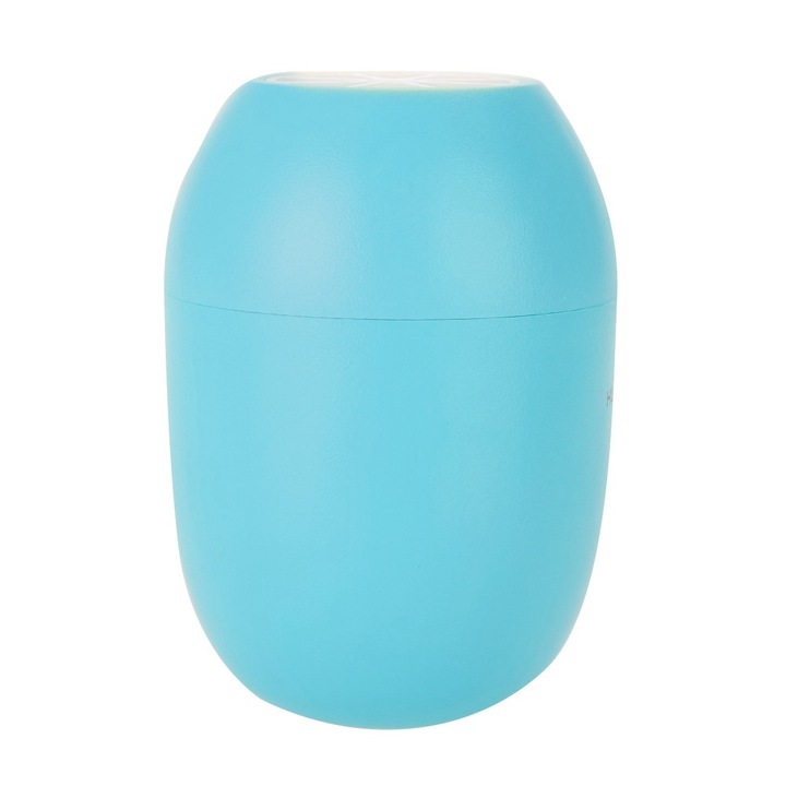 USB citrom alakú ultrahangos hordozható párásító hűvös köd készítő aromadiffúzor autóhoz irodához, kék