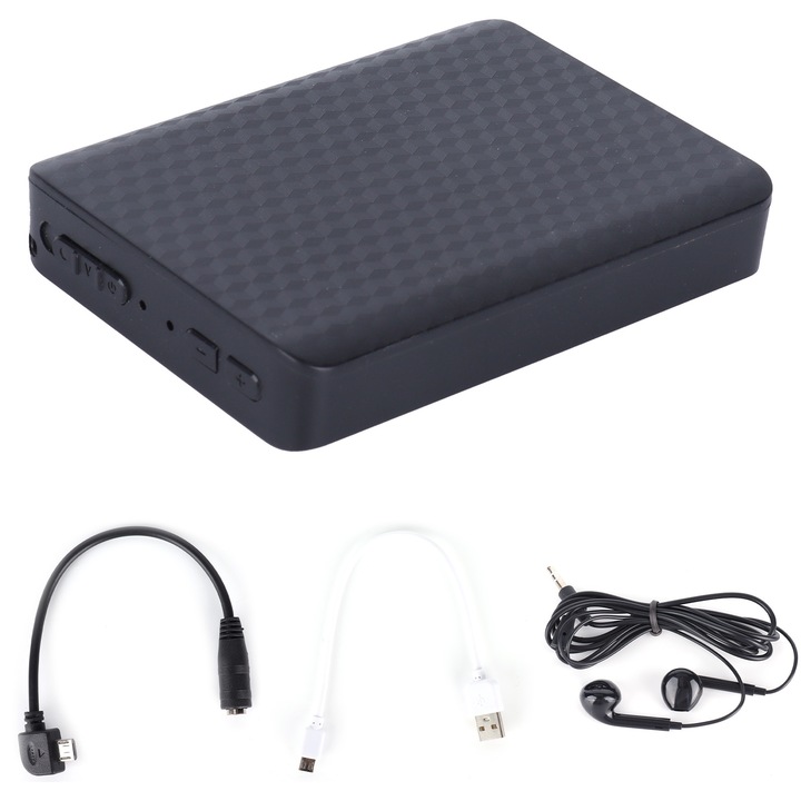 Диктофон Q85, Mmgoqqt, USB2.0, 48KHz, 1750mAh, 32GB, черен