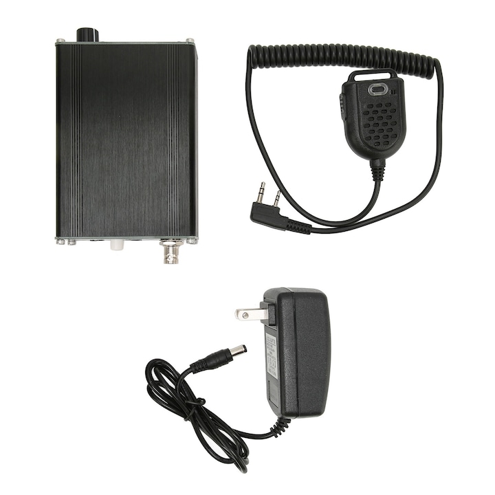 SDR трансивър 8 ленти, Mmgoqqt, 3-5W мощност, 100-240V, размери 124x87x37mm