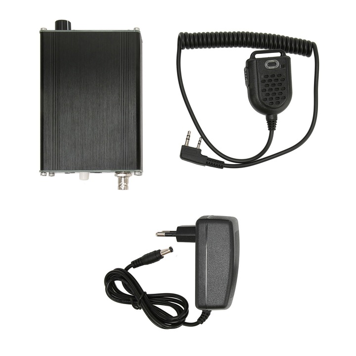 Трансивър SDR с 8 ленти, Mmgoqqt, 3-5W мощност, 100-240V, размери 124x87x37mm