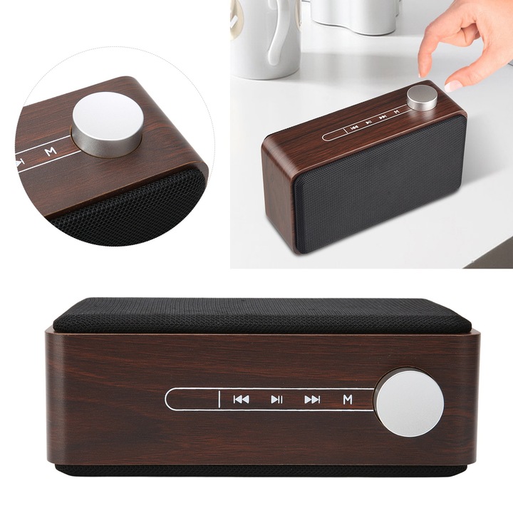 Difuzor multifunctional USB dual Bluetooth 5.0 pentru apeluri maini libere cu afisaj de temperatura 110-240V
