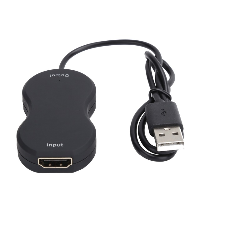 HD платка за заснемане на аудио-видео, мултимедиен интерфейс към кабел-адаптер за USB 2.0 видеозапис, Enforose