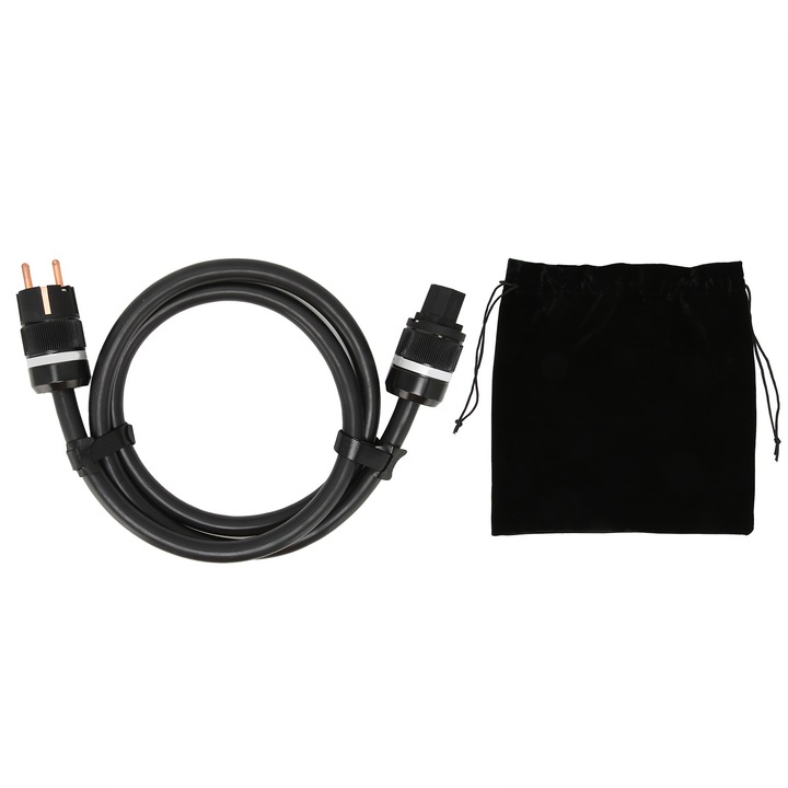 Monosaudio P901 audio tápkábel tiszta réz HIFI tápkábel EU csatlakozó 100‑250V2M