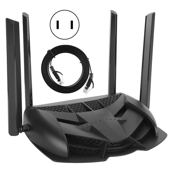 Router WiFi mobil 4G, Jormftte, suport 10 utilizatori, alimentare USB, alb