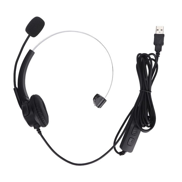 Casti gaming Jormftte, model SY830MV-PC, microfon omnidirectional, cablu 2.1m, albastru