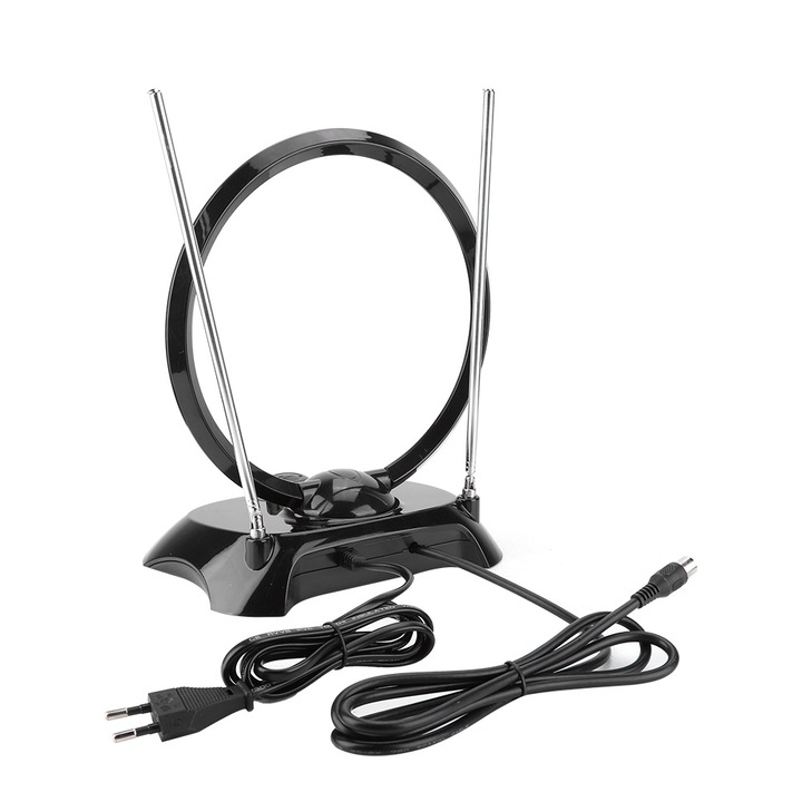 Антена за цифрова телевизия DVB-T, Mmgoqqt, 1.5m, 38dBi, медна, 23x18.5x5cm