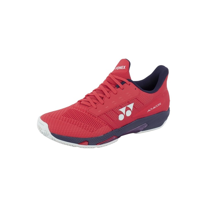 Adidasi pentru badminton Yonex, sintetic, pentru femei, rosu