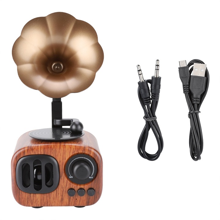 Boxa portabila Jormftte, Bluetooth 4.2, impermeabila, 3W, verde