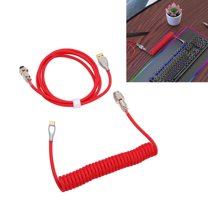 Tastatura mecanica Jormftte, RGB, conectare wireless 2.4G/BT/Type C, culoare roz, 82 taste