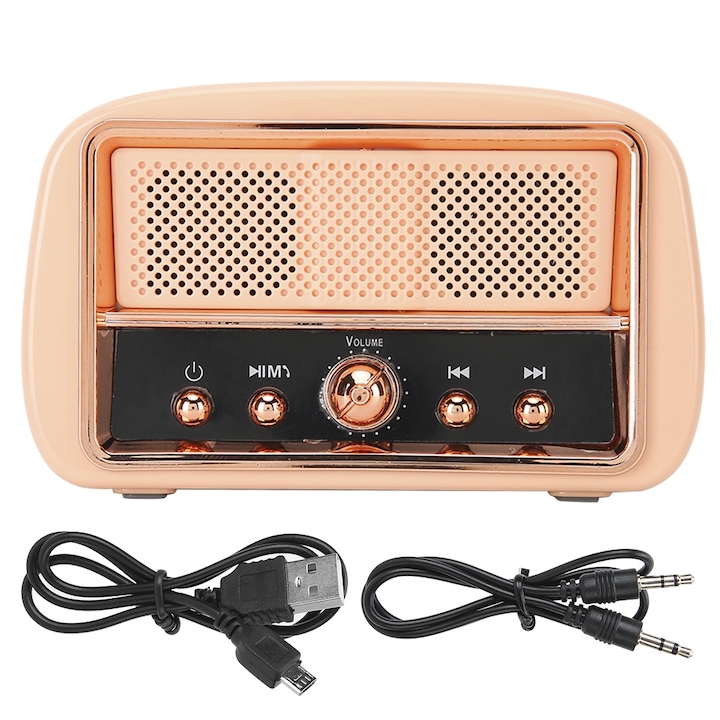 Boxa portabila Jormftte, design levitant, sunet stereo 3D, lumini colorate, 100-240V