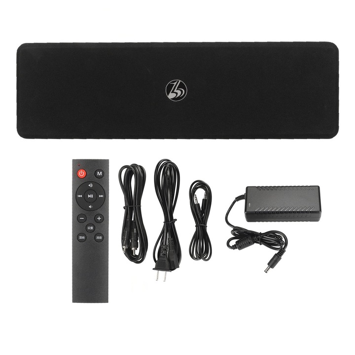 Boxa portabila Jormftte, 2 in 1, rosie, cu subwoofer, Bluetooth, 10m, 5Wx2