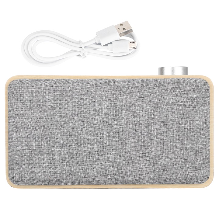 Boxa portabila Jormftte, Bluetooth, impermeabila, 3W, 2000mAh, albastra